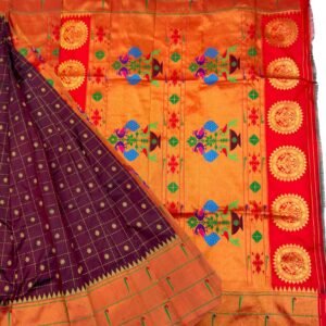 Muniya Paithani Saree